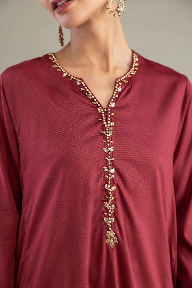 Dyed | Blended Twill | Kurta | USD 40.00